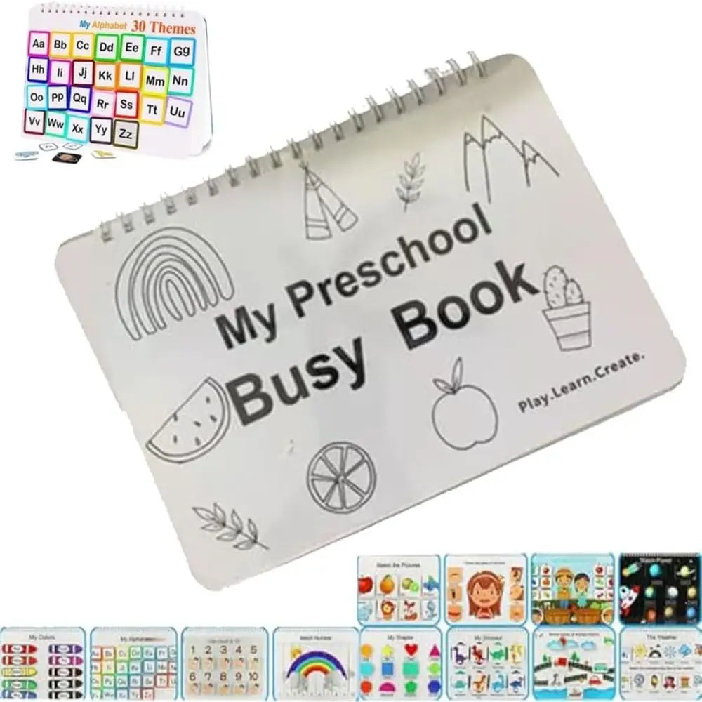 My Preschool Busy Book 📚 🎅 Best Christmas Gift for kids