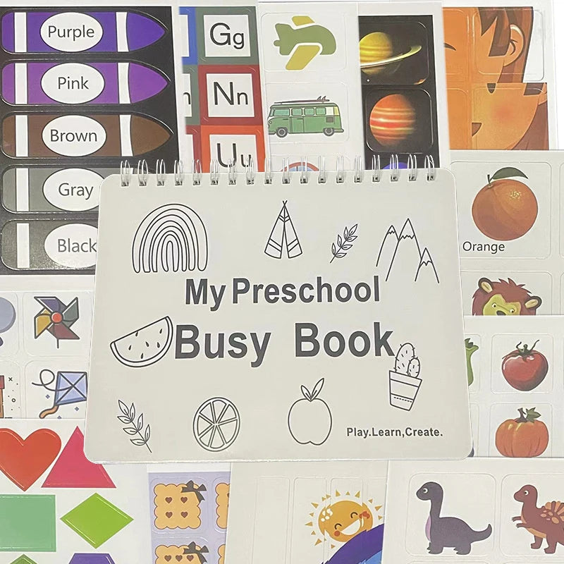 My Preschool Busy Book 📚 🎅 Best Christmas Gift for kids